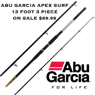 Abu Garcia Apex 3 Piece 13 Foot Surf Rod