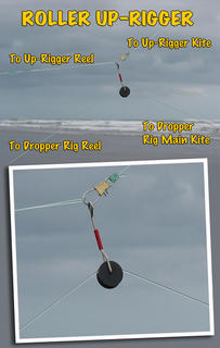 Kite Uprigger/Roller