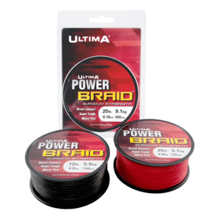 Ultima Power Braid 300yd Spools
