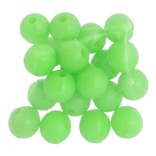 Lumo Beads - Green Round - 20 Pack