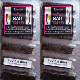 Jimmys Bait Squid & Kina Bait Tails