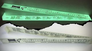 Alvey Glow Ruler Measurer Stick - 80cm