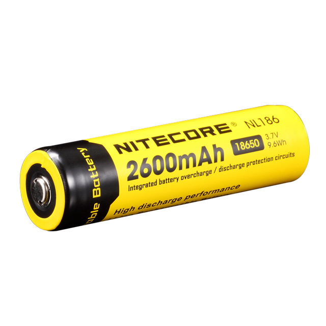 Nitecore NL186 2600mAh 18650 Battery