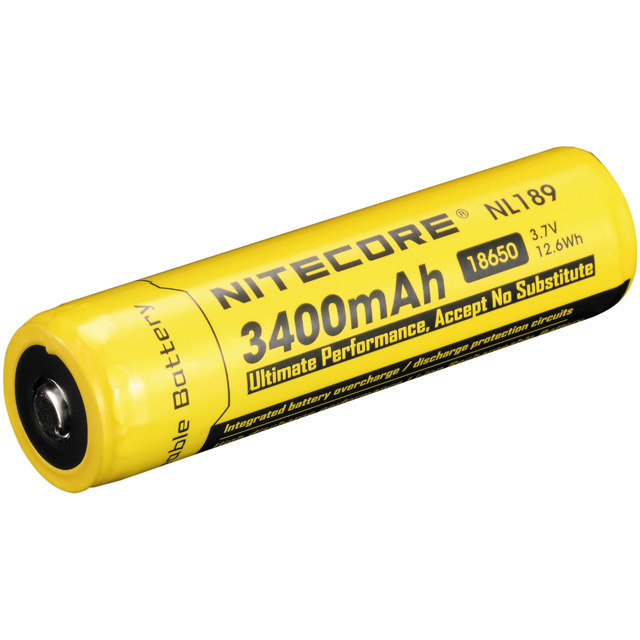 Nitecore NL189 3400mAh 18650 Battery