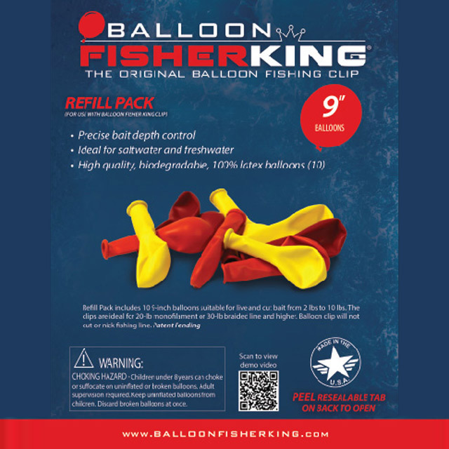 Balloon Fisher King Refill Pack