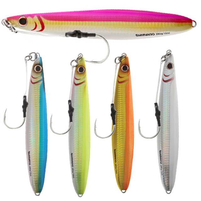 Shimano Butterfly Flat Side 280g Lures