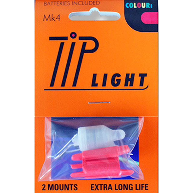 mk 4 tip lights for fishing rods x2 RED. 