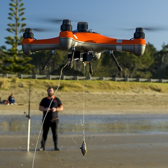 Splashdrone FD1 With Mechanical Fishing Release