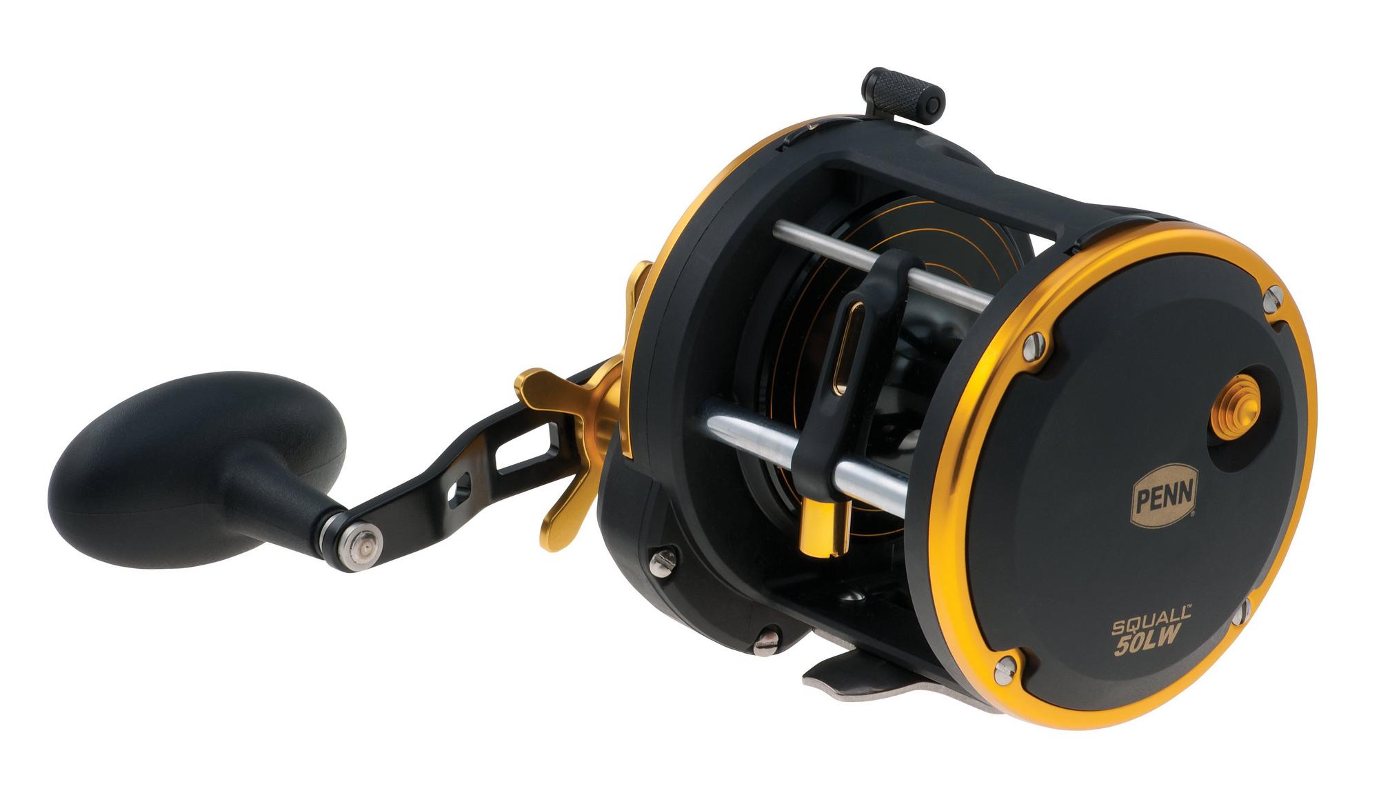 Penn Squall 50 LW Levelwind Reel - Buy from NZ owned businesses