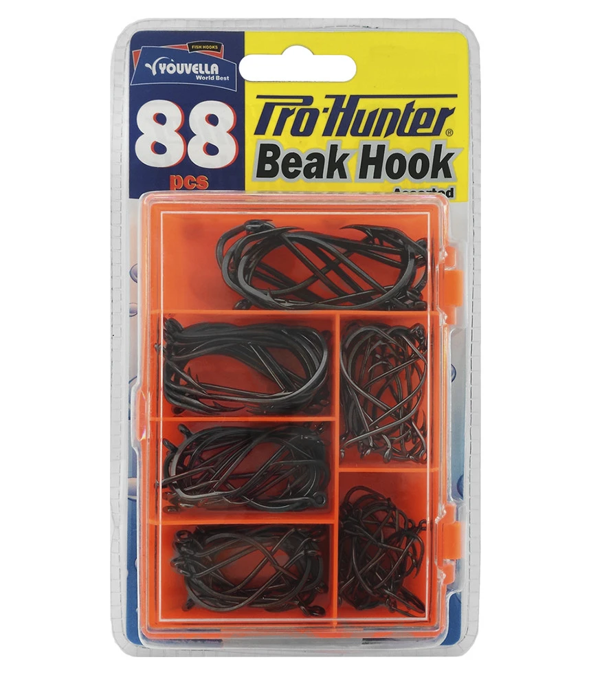 Pro Hunter Beak Hook Pack (88 Assorted Pieces)
