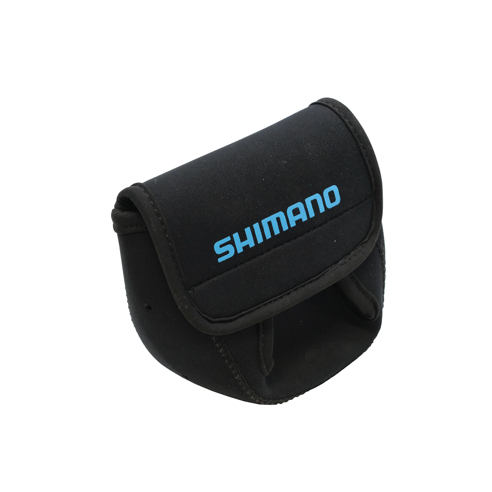 Shimano Medium Black Neoprene Spin Reel Cover - Pauls Fishing Systems